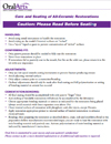 Care and Seating Protocol