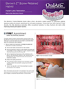 Element- Z  Screw-Retained Hybrid Clinical Protocol